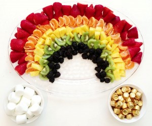 fruit rainbow